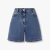 Women S Denim Twill Backbanding ShortS 9176262983