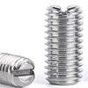 304 Stainless Steel Slotted Set Screw, Headless (M2-M6)