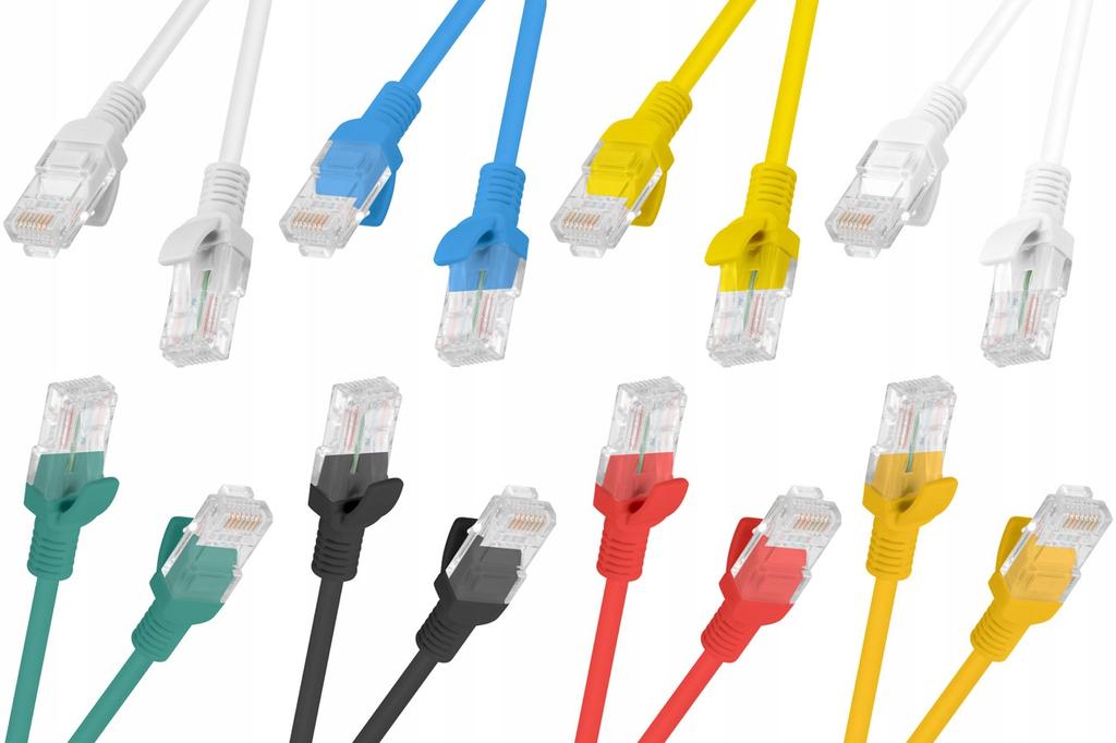 Patchcord Lanberg UTP Kat.6 7,5m Zielony
