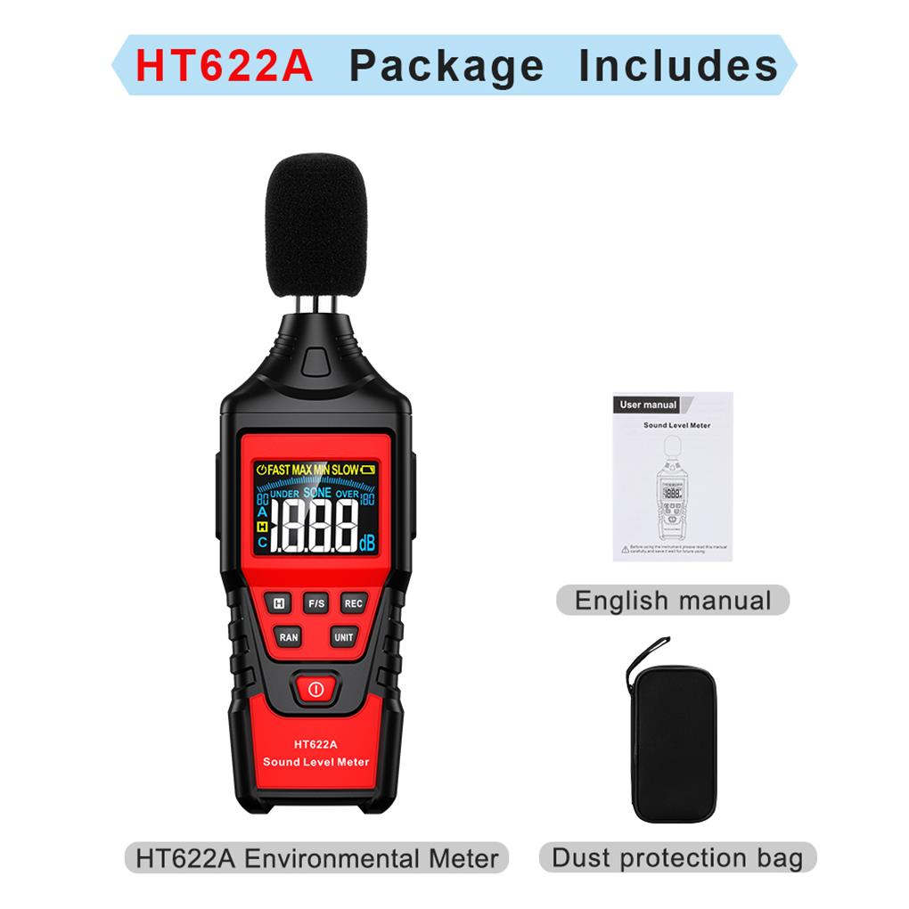 Sound Level Meter Handheld Meters Logger Detector Measurement Industrial