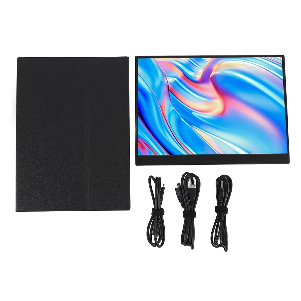Monitor Portatile Touchscreen 14 Pollici 2160x1440P 2K IPS Touch Screen Doppio USB C Interfaccia Multimediale HD Display Gaming per Computer