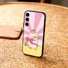 Soft-Soft Lulu Phone Case For Samsung  A73,72,71,A52,51,40,41,A22,A32,31,A13, Soft Black Shell