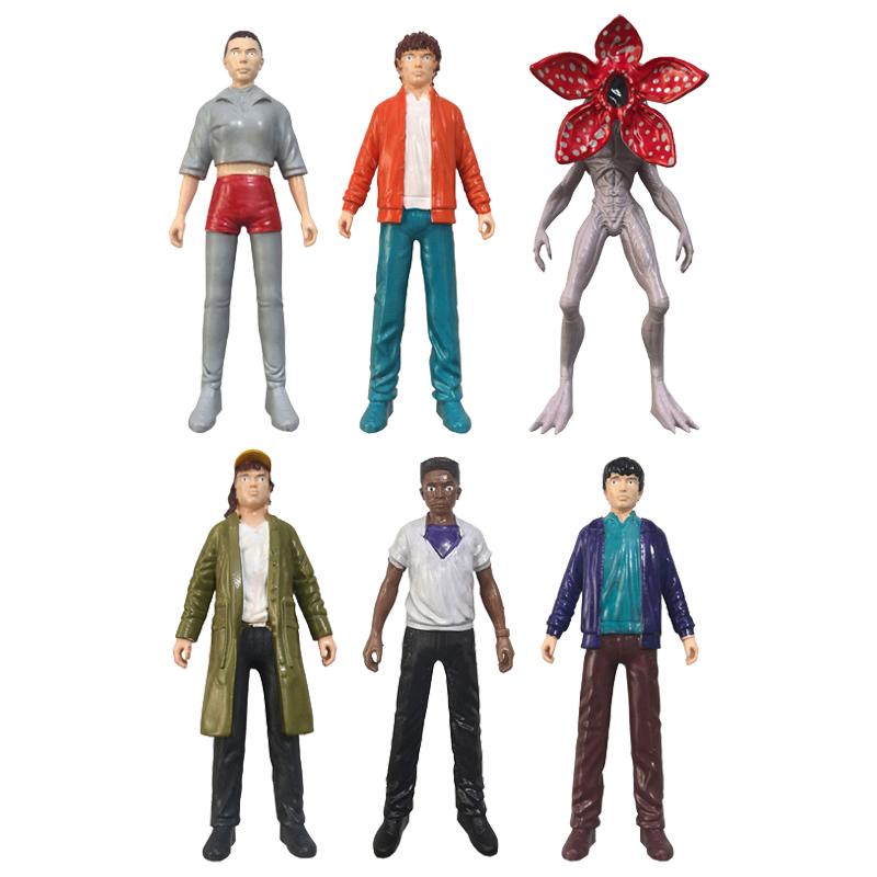18 Stück/Set Puppen im Figurenstil Eleven Monster Stranger Things Figur PVC Anime Figuren Sammlung Spielzeug Weihnachten