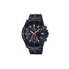 EDIFICE Waterproof Versatile Black Chain Quartz Movement Stainless Steel Strap Japanese and Korean Watch Men's Watch Black Dial EFV-540DC-1B