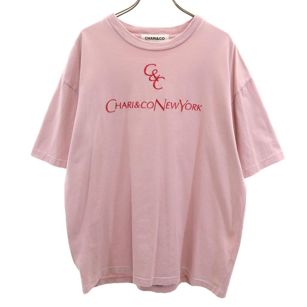 CHARI&CO. Short sleeve T-shirt L Pink Men's Used