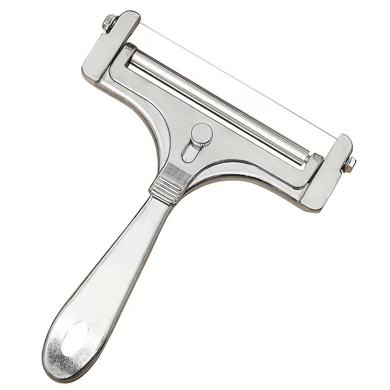 

Adjustable Cheese Slicer - Easy To Cut Perfect Thin or Thick Slices, Suitable for Restaurant Use, Available In All Four Seasons