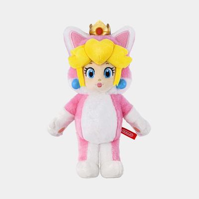 Mascote Super Mario Neko Peach