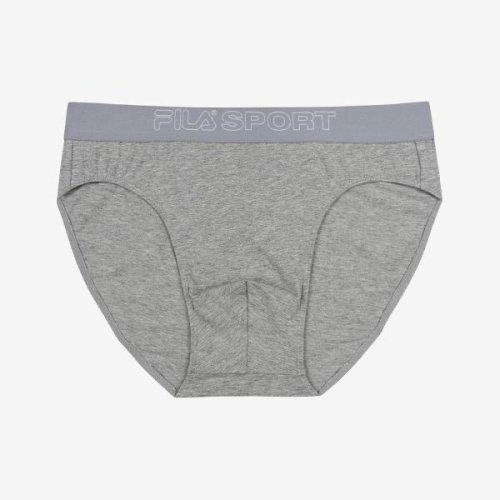 [FILA] Sports Cotton Men s Brief FI4BFG1616MMLY [Shipped from Korea] 100% Authentic Melange Grey - 090