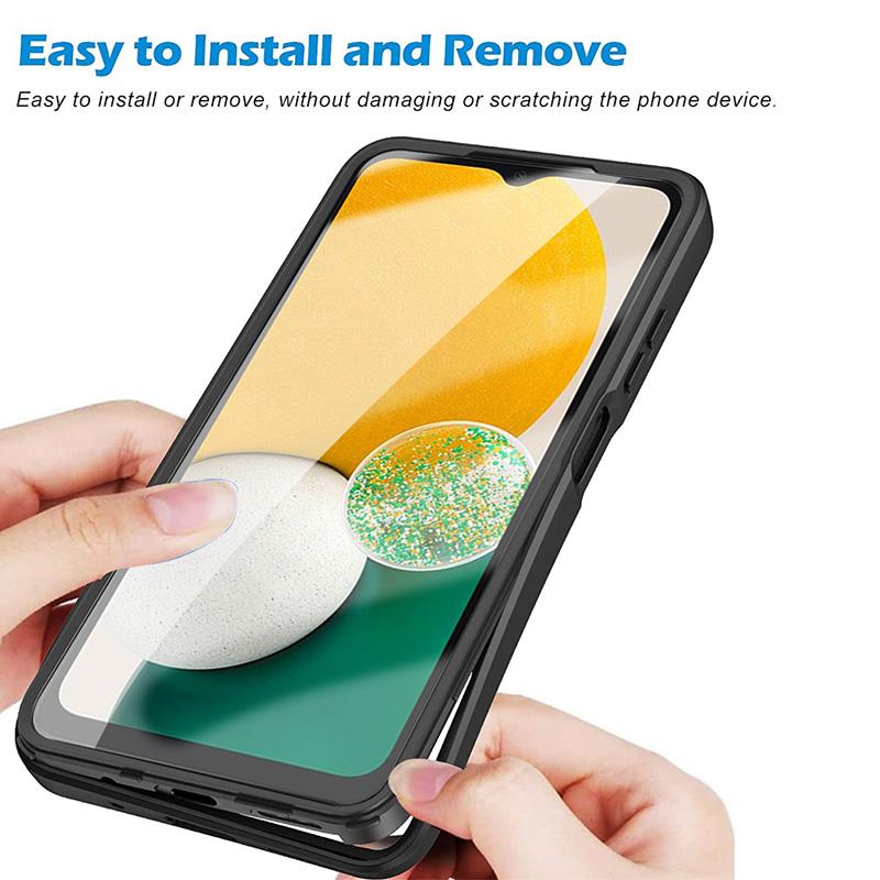 360 Full Body Screen Protector Transparent Case For Samsung Galaxy A10S A12 A13 A14 A15 A16 Double Sided Shockproof Phone Cover