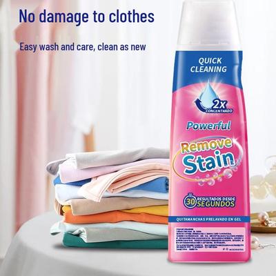 Gentle Stain Remover Gel for Clothes and Fabrics – Removes Oil and Coffee Stains