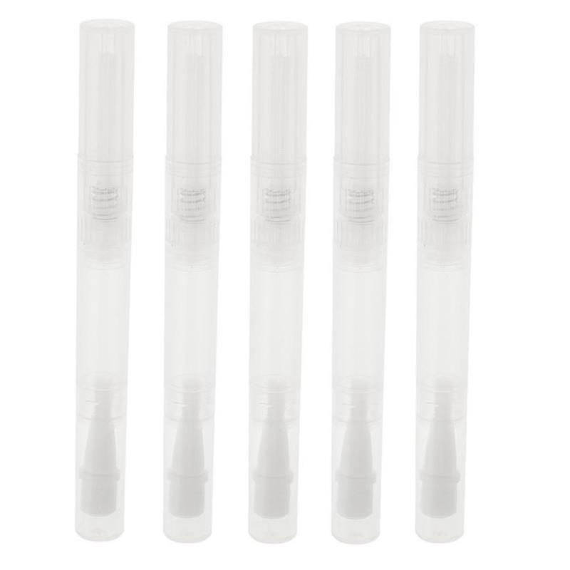 Empty Nail Oil Twist Pen Cosmetics Container Lip Gloss Applicators Liquid Tube