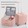 DCLOUD Multi-functional Aluminum Frame Carry-on Suitcase