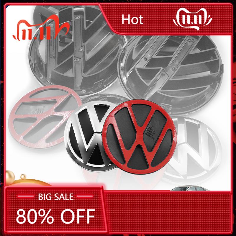 New For Volkswagen VW Emblems Car Trash 1Pc 56D853630C 135mm 113mm Volkswagen Car Logo Front Bonnet Hood Rear Tail Trunk Em