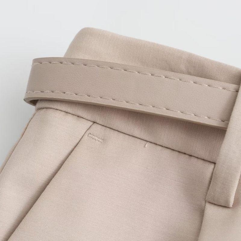 Kaslead New Arrival Women's Clothing Fashion Style Fashion All-Match Matching Belt Casual Shorts 8372104