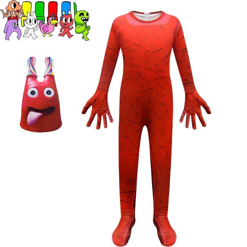 Banban Garden Of Costume Set With Mask Children Jumpsuit Halloween Play Role