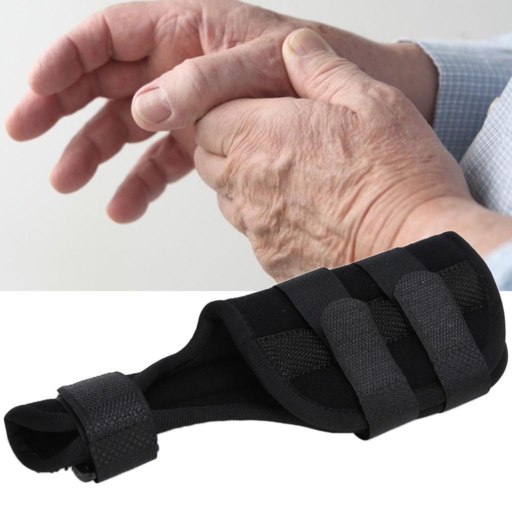 Aluminium Alloy Splint Wrist Sprain Recovery Support Thumb Brace Protector Right HandM