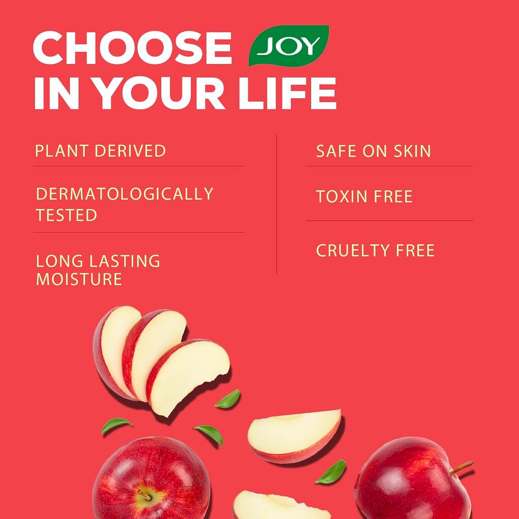 Joy Skin Fruits Moisturizer with Apple, Jojoba & Almond Oil 500ml