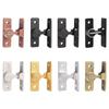 Door Lock Zinc Alloy 90 Degree Sliding Door Latch Heavy Duty Barn Gate Bolt Protect Privacy Cabinet Closet