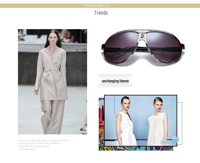 Pilot 138 Unisex Retro Gradient Sunglasses - Lightweight, UV Protection