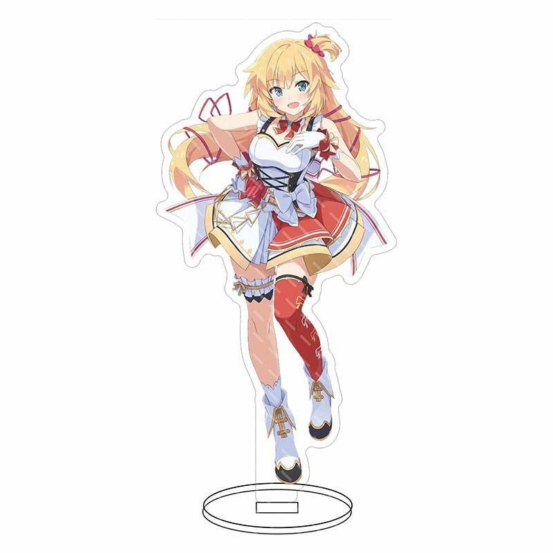 Hololive Vtuber Acrylic Stand Adorable Desktop Decor Featuring Fubuki Okayu Ayame Subaru Matsuri