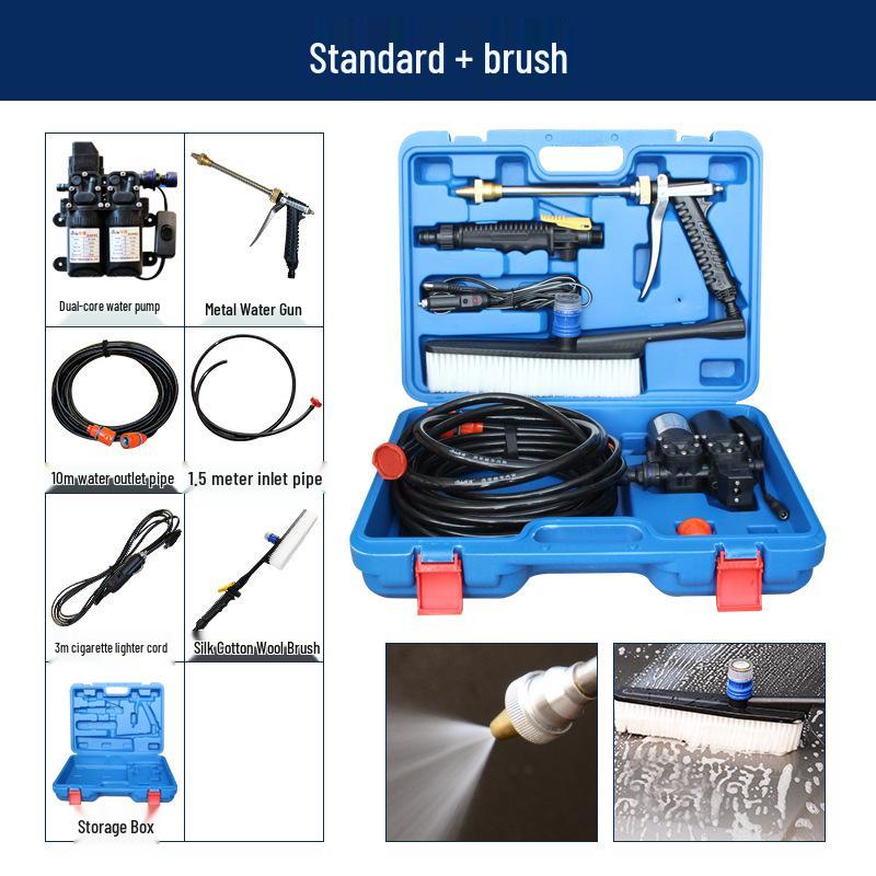 High-Pressure Portable Car Washer Pump and Water Gun