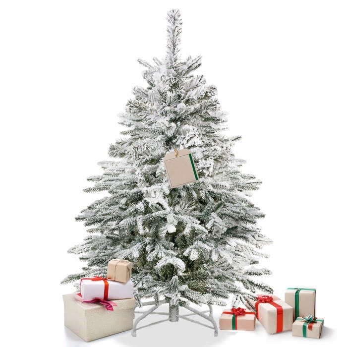 Sapin De Noël Artificiel – Épicéa Enneigé Premium 220 Cm