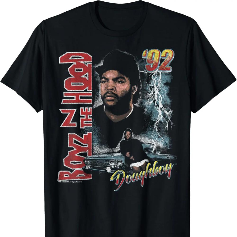 Hot Sale Boyz in The Hood Doughboy Poster Graphic Print Short Sleeve Men Women T-Shirt Y2k Top Huarajuku Fashion Loose Oversized Top Summer New Tee 4XL