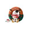 Snowman Christmas wreath – jako na obrázku