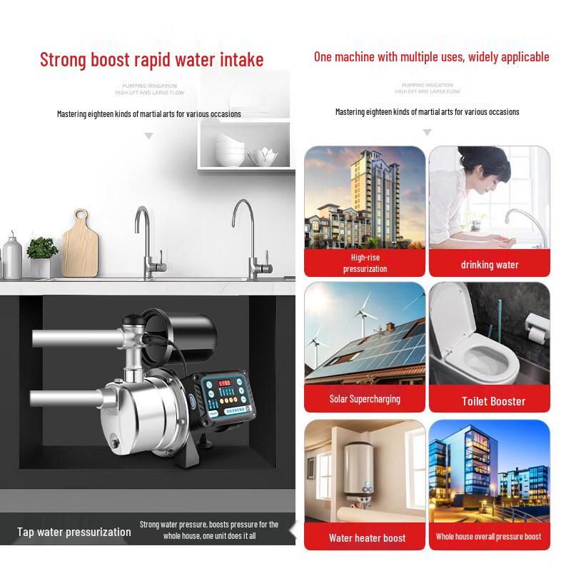 JET 1800W Cast Iron Self-Priming Well Pump