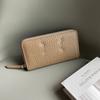 2025 New Women Wallets Long Genuine Leather Wallet Branded Style Thread Purse First Layer of Cowhide Clutch Bag Phone Clutches