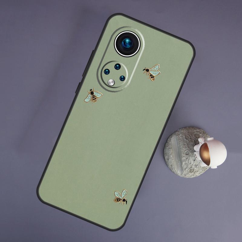 

Эстетический шалфейный зеленый чехол для Huawei Honor Magic 5 Lite 70 50 X8 X9 a P20 P30 P40 P50 P60 Pro P Smart Nova 9 5T Huawei P20 Lite