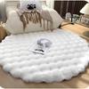 Carpet 1PCS Round Plush Bubble Wool Free Living Room Sofa Bedroom Dressing Cloakroom Bedside Feet Home Decoration