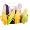 Kawai Stationery Cartoon Fruit Shaped Eraser Set Office School Supplies Primary Students Prizes Children Cute Banana Wholesale