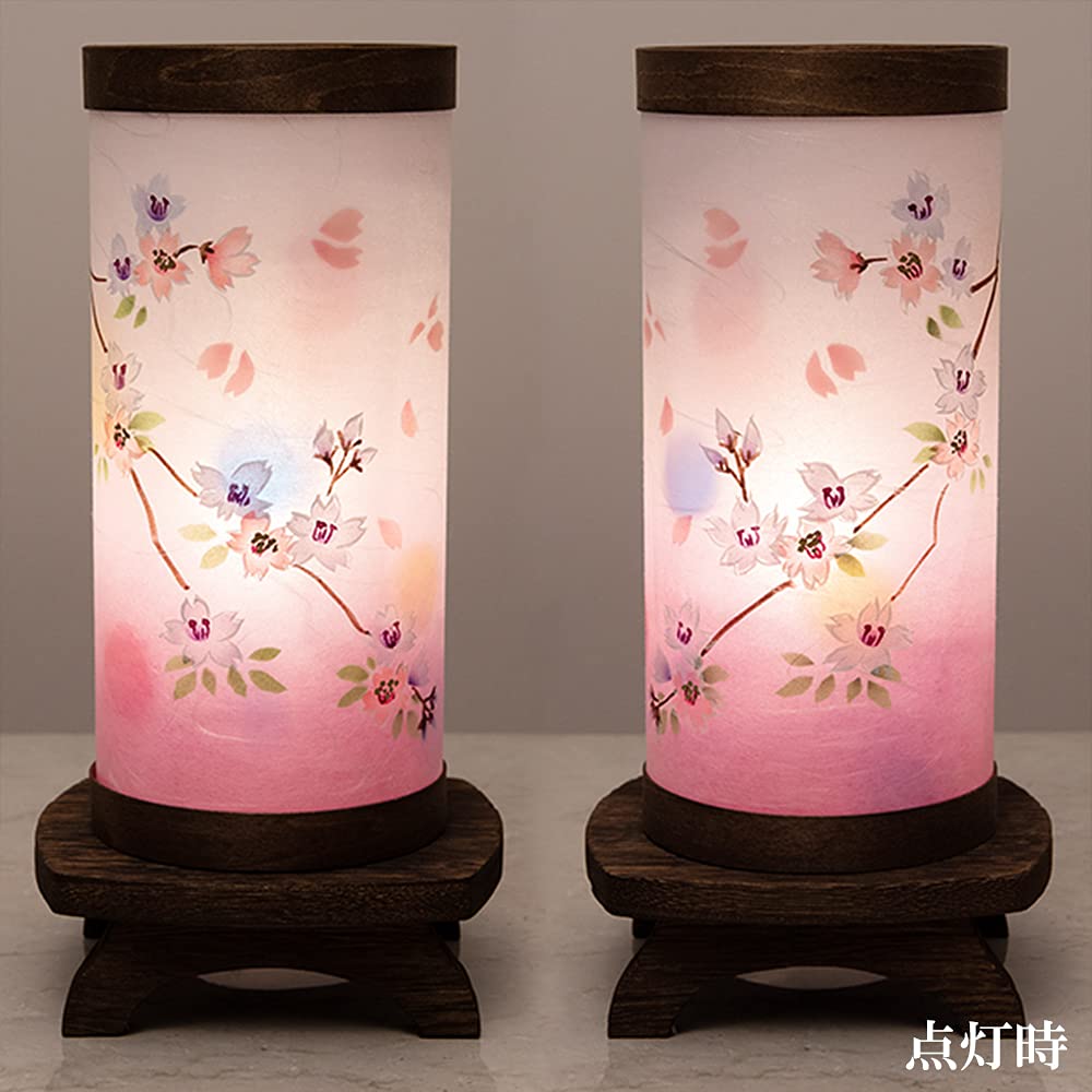 Buddhist Altar Shop Takita Shoten Compact Hatsatsubon Bon Set Hotoribi Weeping Cherry Blossoms Rotating Lantern Set Modern Bon Hatsuton New Bon Mini a