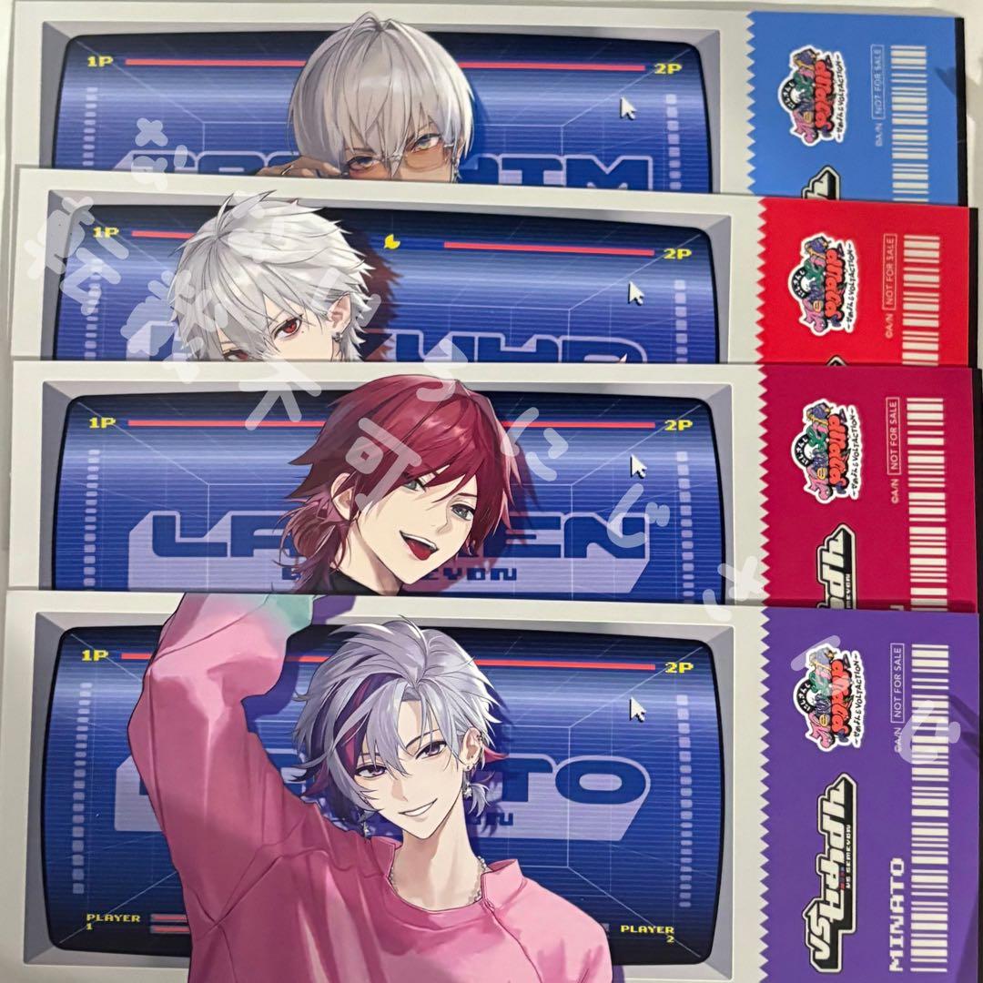 [USED] Bonus item: Ticket-style card featuring Nijisanji VS Semeyon.
