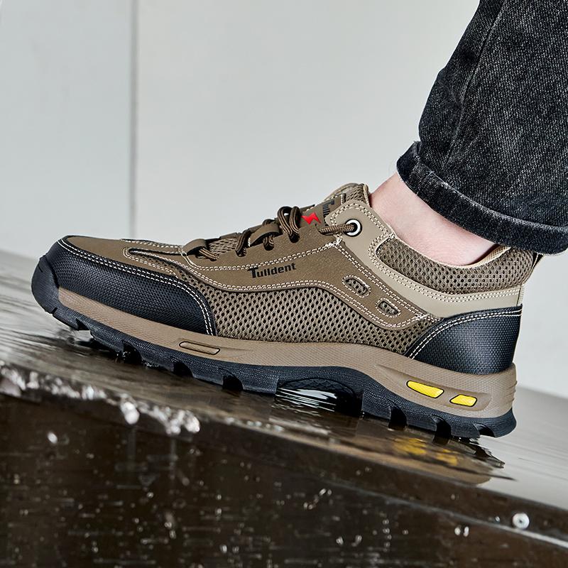 Summer Work Safety Shoes, Men's Puncture Resistant Work Shoes, Protective Shoes, Safety Boots, Tactical Boots