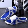 New men's slippers trendy student large size slippers men's home indoor and outdoor wear bath non-slip popular slippers