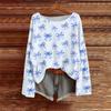 Long Sleeve Shirts For Women Printed Tees Blouses Casual Plus Size Basic Tops Pullover Casual Tunic Top Loose FitShirt
