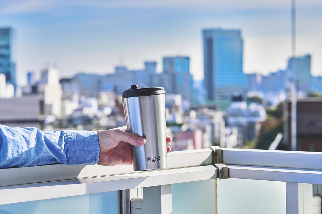 Russell Hobbs Tumbler Drip 8010JP 3 Month Extended Warranty 400ml Compact [Official] Thermal/Cold