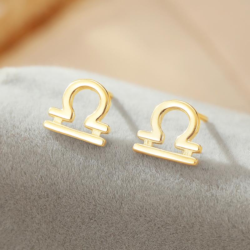 Banyan Tree S925 Silver Zodiac Earrings - Elegant Luxury Design for Women.