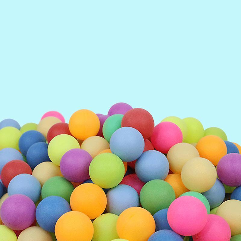 150 Pcs Ping Pong Entertainment 40mm Table Tennis Balls Mixed Colors for Game Activity