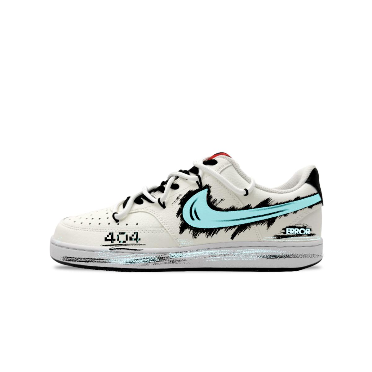 

Nike Court Vision 1 Abrasion Resistant Lightweight Wear resistant And Lightweight Low top Skateboard Shoes Men s DM1187-101(Team1103-) 44.5
