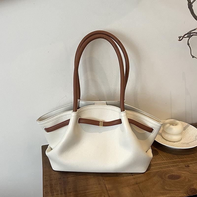 Hochwertige neue Damen 2025 Plissee-Schultertasche Tasche Damen Nischendesign Achselhandtasche