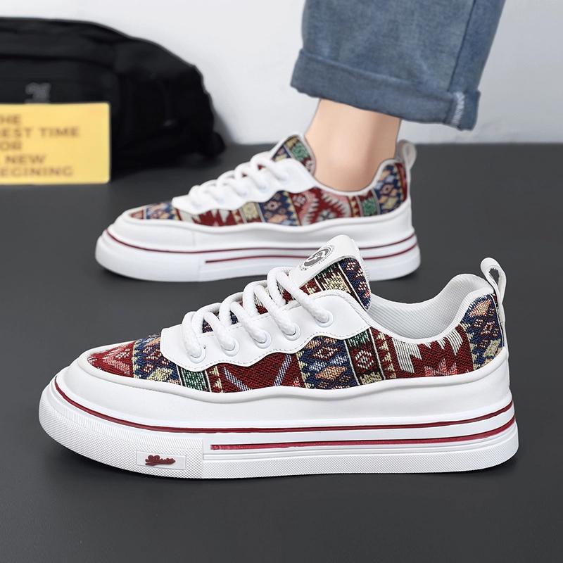 Fashion Men's Canvas Fashion Sneakers Trend Hot Sale Comfortable Man Casual Shoes Outdoor Non-slip Breathable Men Shoes Casual