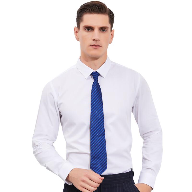 ROMON Men s Long-Sleeve Business Shirt 40