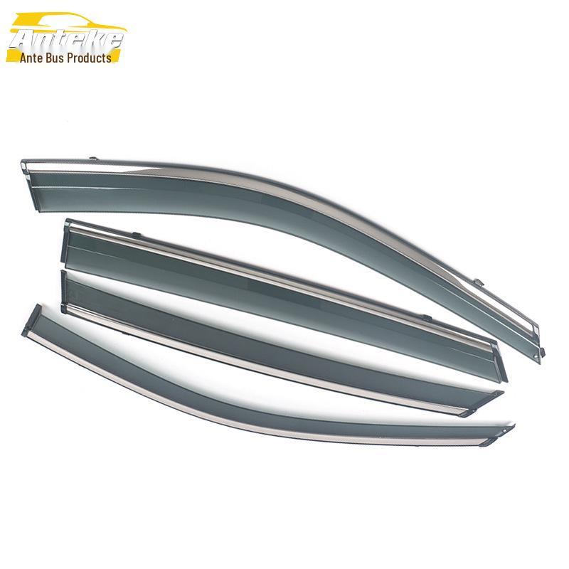 3D Stainless Steel Rain Deflectors & Sun Visors for 20 Baojun RS3 Models - Exterior Accessories