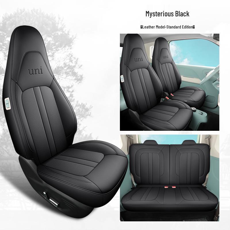 DJGY Lingbao-UNI Special Leather Seat Cushion: Stylish, Sporty, All-Season Cover