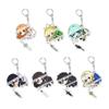 Chaveiro de Acrílico Sword Art Online: Pingente de Anime Asuna, Sinon, Kirito