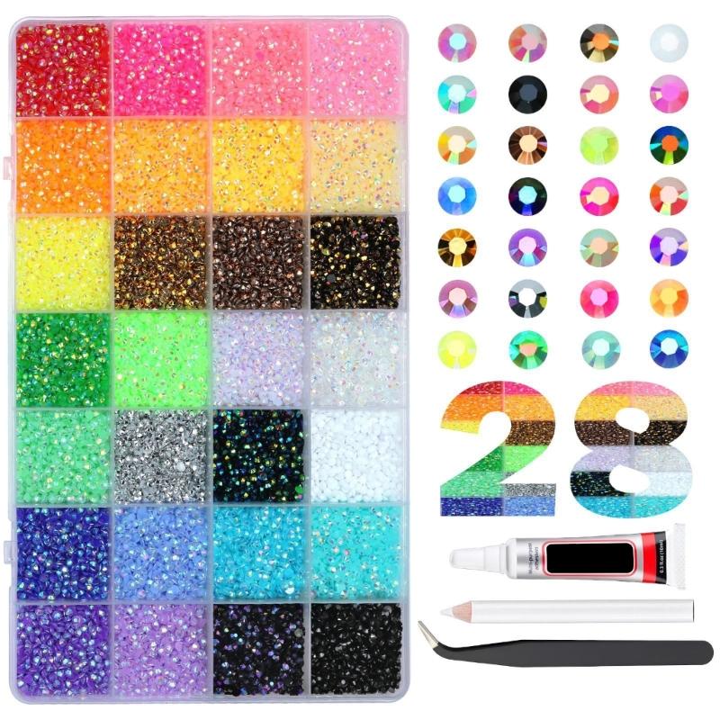 Premium Resin Nail Art Gems Pearls Style Flat Back Rhinestones For Professional Or Home Manicure Flatback Gems