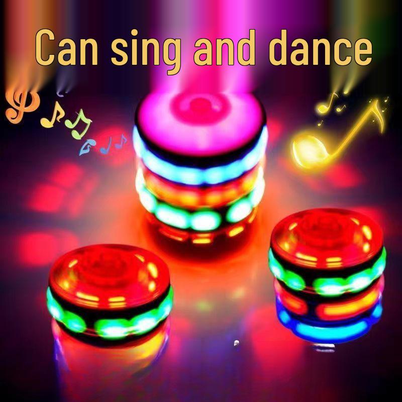 

Luminous 7-Color Rotating Laser Music Light Upgraded Colorful Music Top 1pc [72 Colors]